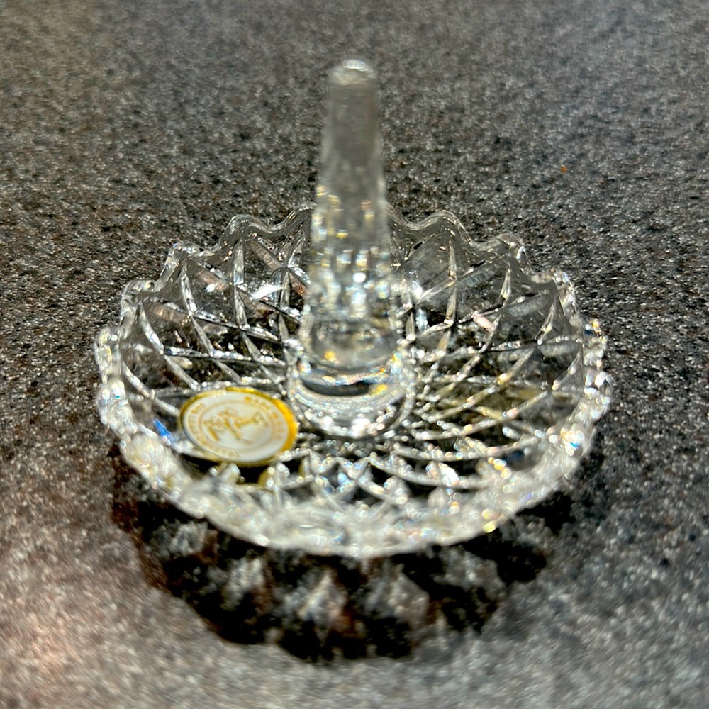 Crystal Clear Ring Holder